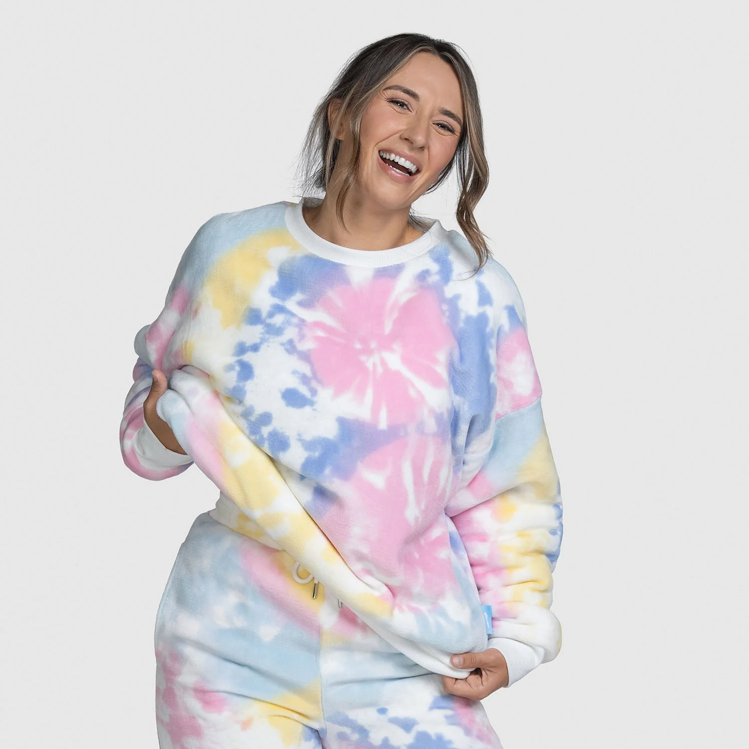 Bright Tie-Dye Lounge Top Pair It With